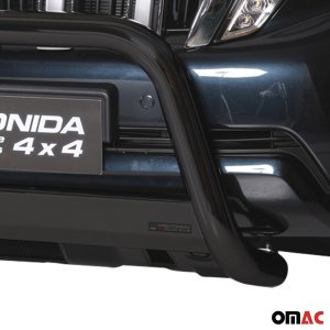 Toyota Land Cruiser Bull Bar - Omac - Steel - Black - '14-'17